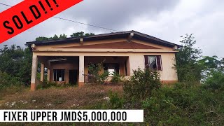 SOLD Only JMD$5,000,000 Fixer Upper house Ellen Street Manchester