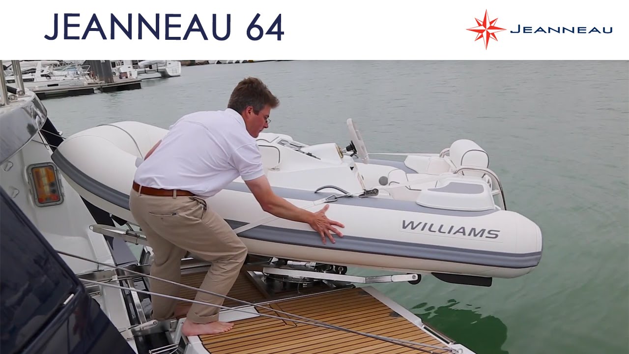 Jeanneau 64 -  Formation, mise à l'eau d'une annexe
