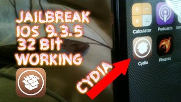 JAILBREAK IOS 9 3 5 32BIT WORKING