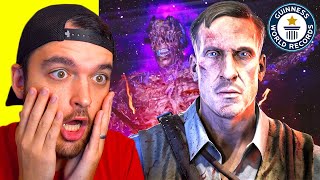 REACTING TO THE WORLD RECORD "FORSAKEN" EASTER EGG SPEEDRUN... (insane)