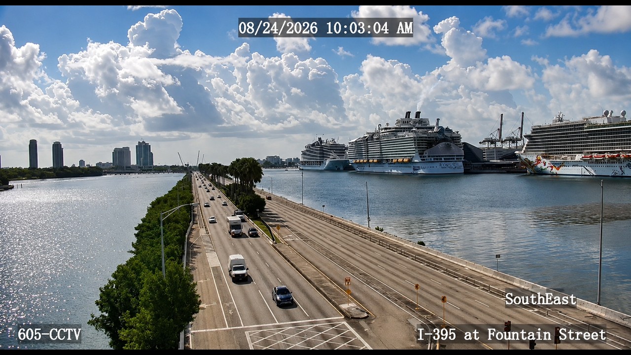 🔴 PortMiami LIVE | Wonder of the Seas at Miami Cruise Port