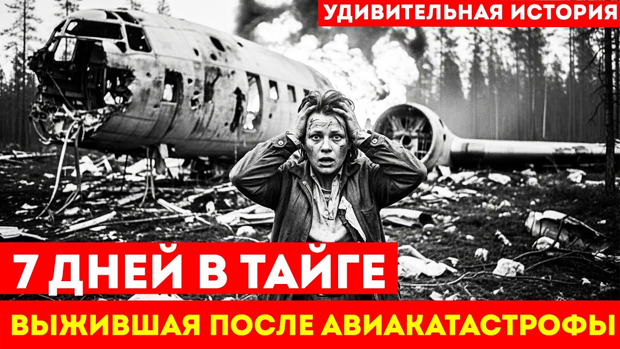 СТОЛКНОВЕНИЕ НАД ТАЙГОЙ: 37 погибших, 1 выжившая | Она упала с 5 км и провела 3 дня среди обломков