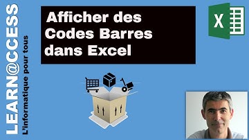 Excel - Comment afficher un Code Barre dans Excel ?