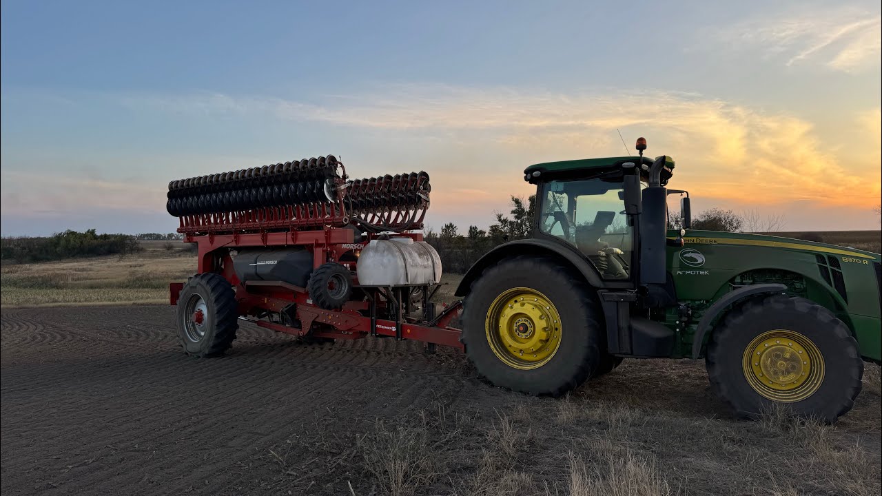 Посів пшениці сівалкою хорш аватар 12,25, опадів не було майже пів року 