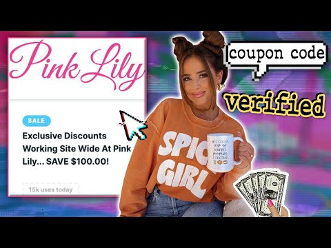 Pink Lily Discount Code - NEW Pink Lily Coupons, SAVE Site Wide 2022!