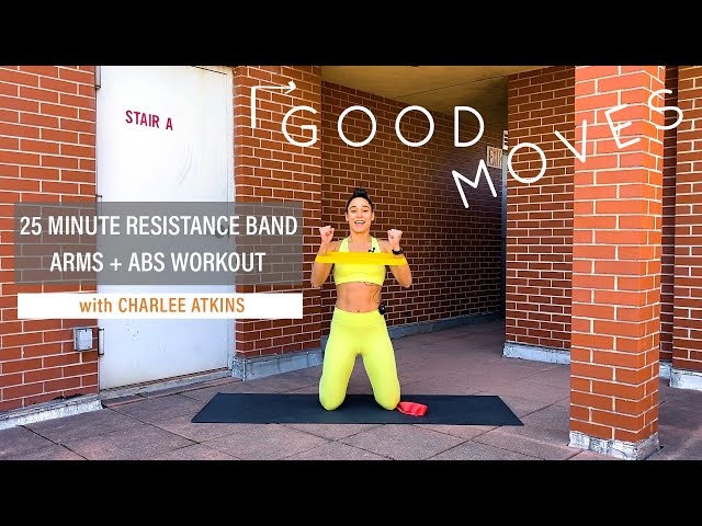 Resistance Band Arms & Abs Workout 