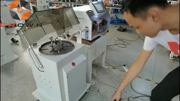 Fully Automatic Cable Cutting and Stripping Machine with Wire Coil Collection Machine