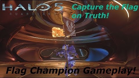 Halo 5 Guardians CTF on Truth, Flag Champion Gameplay! W/ Cuato1174 [1]