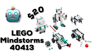 LEGO Mindstorms Mini Robots set 40413 Unboxing and Review (2020)