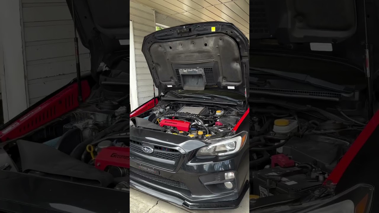 Grimmspeed Pulley Cover & Hood Struts / ‘15 