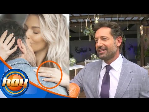 Gabriel Soto aclara si le atinó a la medida del anillo de compromiso para Irina Baeva | Hoy