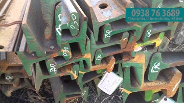 Thép ray cẩu trục nhà xưởng