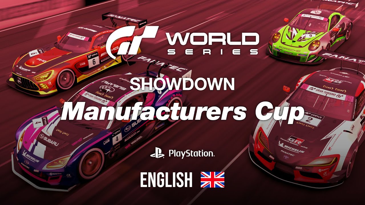 Toyota wins in Gran Turismo World Series Manufacturers Cup