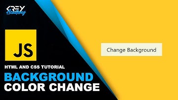 Change BACKGROUND COLOR on BUTTON CLICK in JavaScript🔥