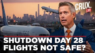 LIVE | US Transportation Secretary Sean Duffy's Chilling Warning On Flight Safety Amid Shutdown