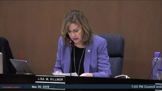 Council and Authorities Concurrent Meeting - March 26, 2019