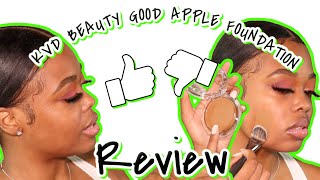 KVD Beauty Good Apple Skin Perfecting Foundation Review + Wear Test | Makeup Moo