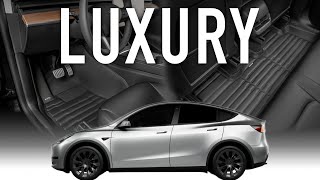The Best LUXURY Tesla Floor Mats - Tuxmats for Tesla Model Y