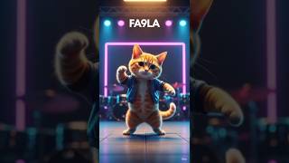 🐱🥳Viral Cat Dance #FA9LA Song #ViralCatDance #ViralSong #dhurandarsong