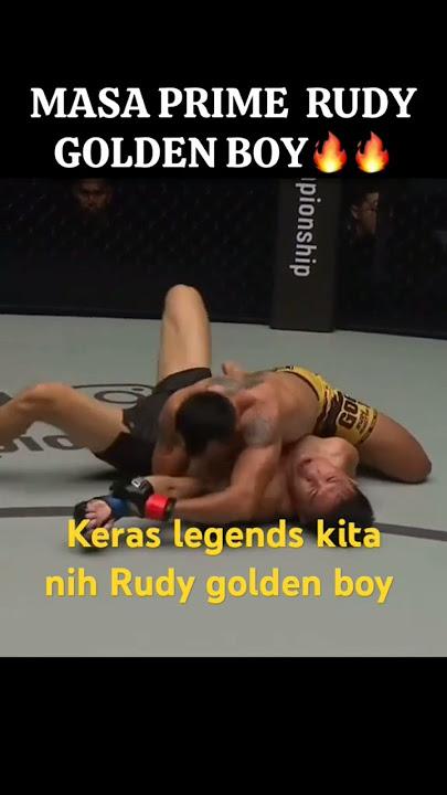 One championship Rudy the golden boy menyala #legends