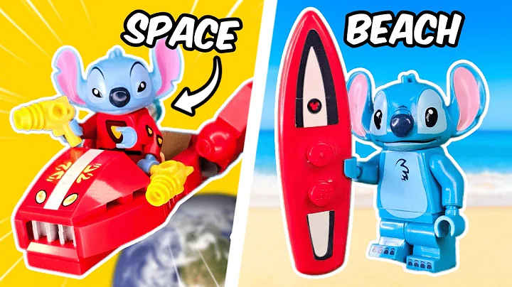 I Built Every LILO & STITCH Movie Set in LEGO...