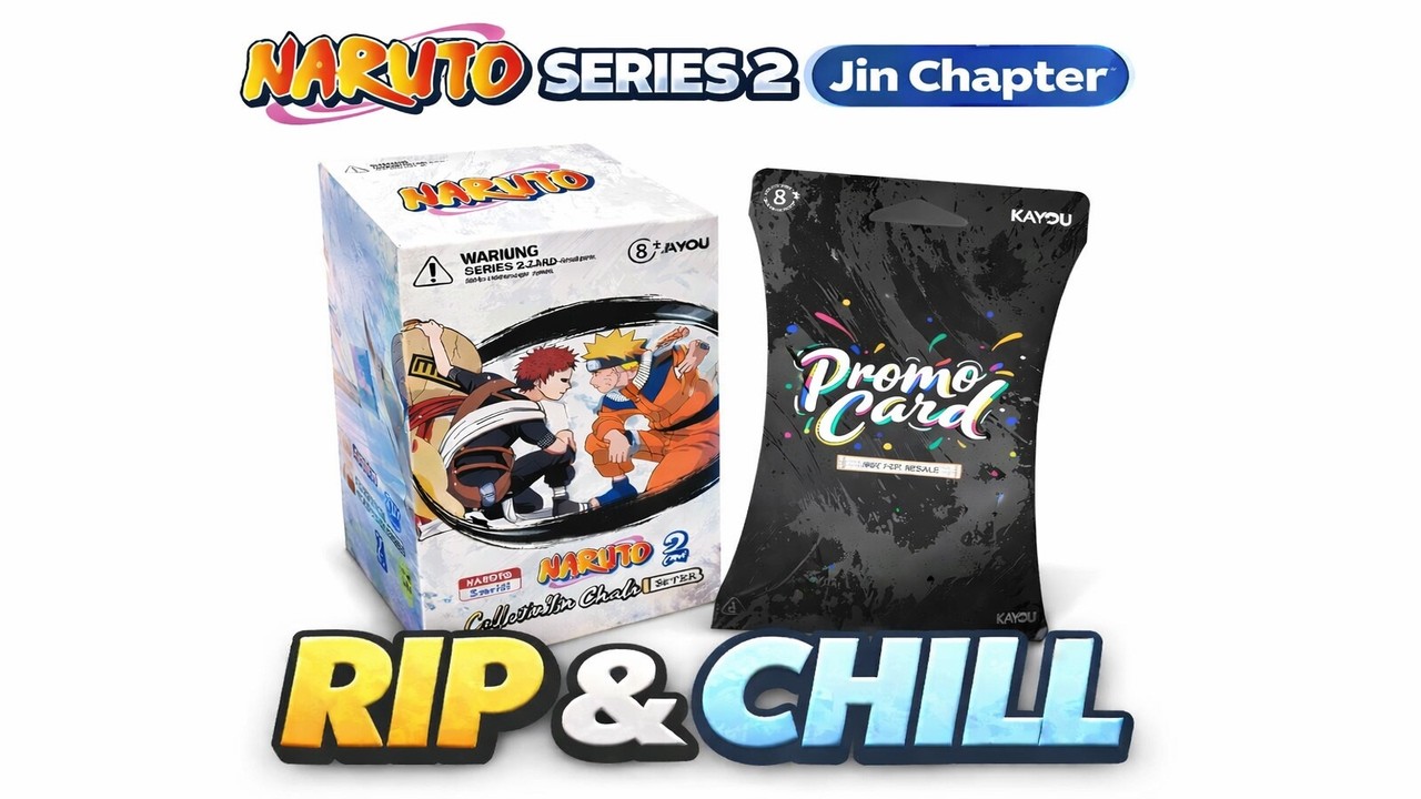 NARUTO CCG KAYOU SERIES 2: JIN CHAPTER ENGLISH BOX BREAK *RIP & CHILL SERIES*