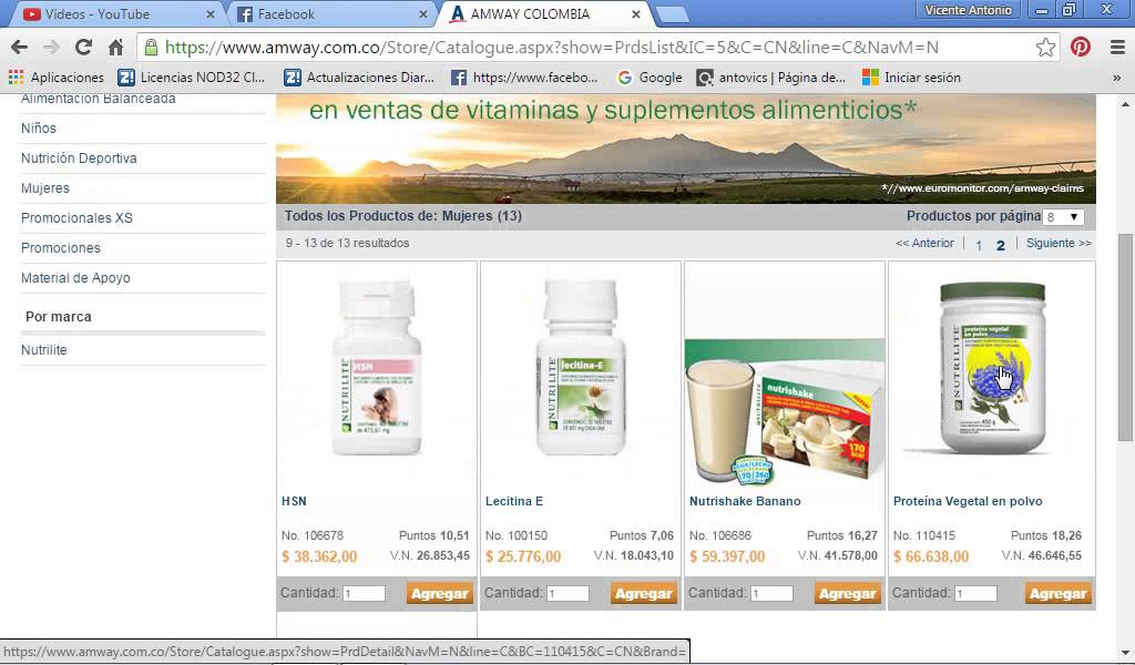 proteina de amway para adelgazar