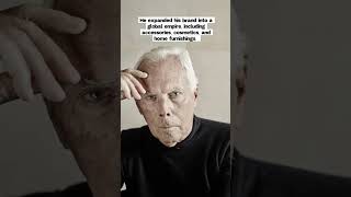 The Iconic Rise of Giorgio Armani | Fashion Legend in 60 Seconds #giorgioarmani #armani #fashion