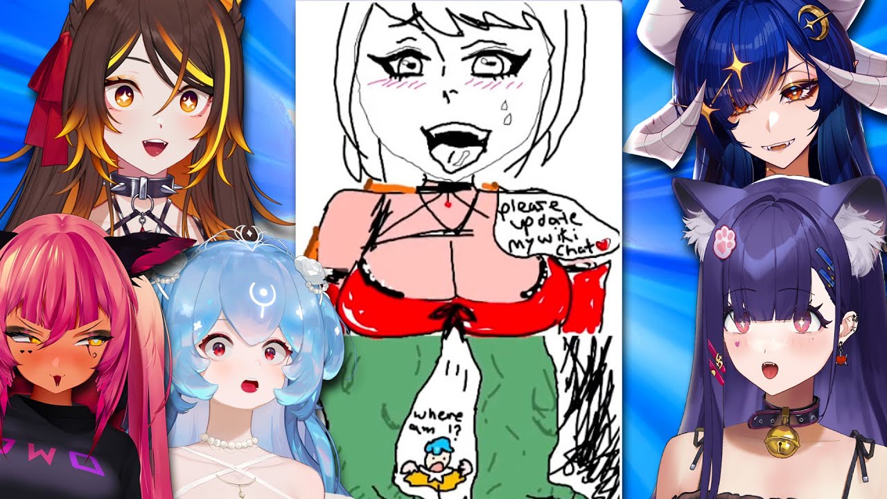 Sinder and Her Friends Draw Cursed Images | Gartic Phone