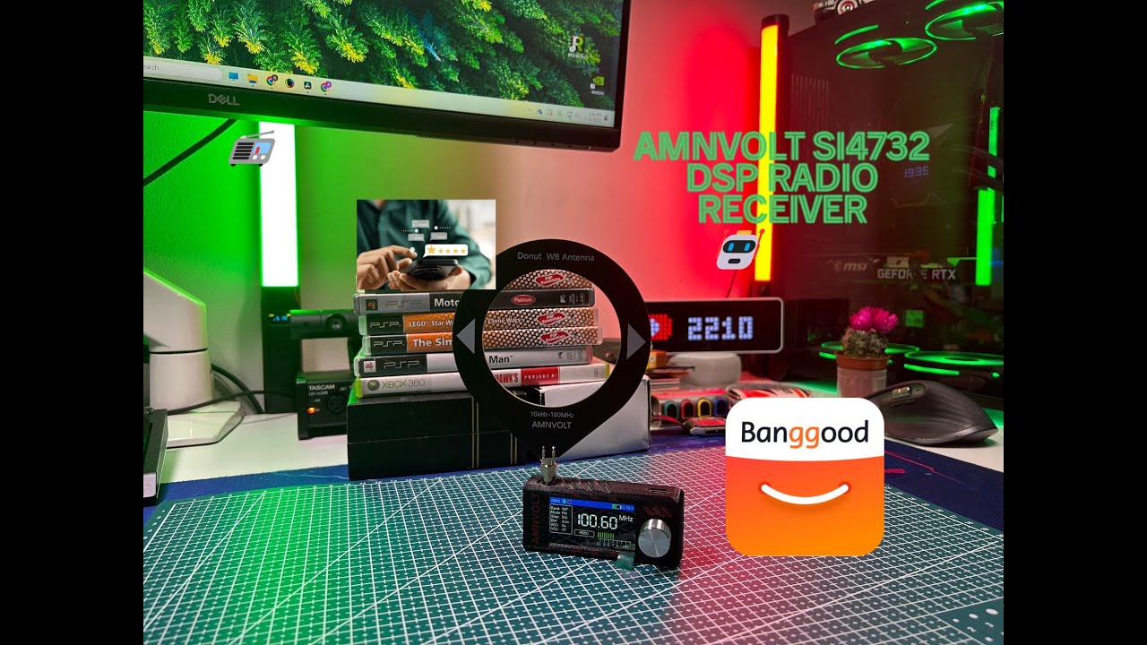 🔴Targ Valea Cascadelor@Colectionaruldecolectii + Review AMNVOLT SI4732DSP Radio Receiver Banggood