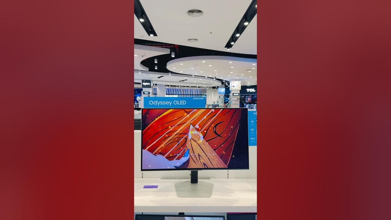 Odyssey G8 OLED #trending #viral #gaming #youtube #shorts @Samsung #fyp
