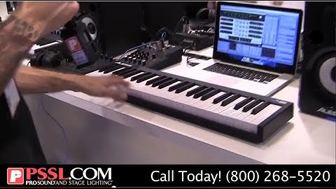 V Series Keyboard Controllers by Alesis - NAMM 2015 - PSSL