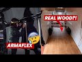 Campervan FLOOR Install &amp; Armaflex INSULATION | Fiat Ducato Van Conversion