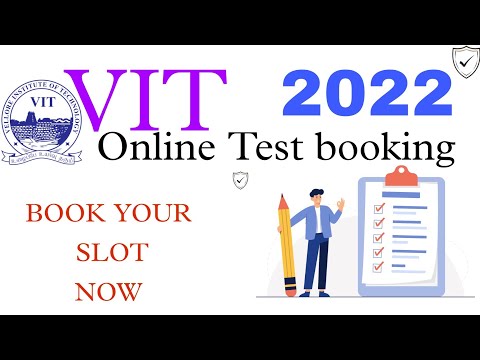 VIT ONLINE TEST BOOKING (2022) ?. Book your slot now...