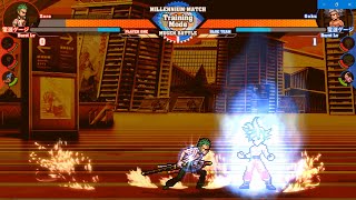 Team Goku vs Team Luffy One Piece vs Dragonball Exhibition Match screenshot 5