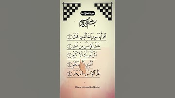 AL-ALAK - Egzon Ibrahimi (سورة العلق) #surah_alaq