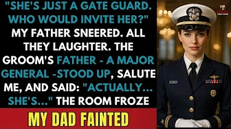 My Dad Mocked Me at My Wedding — Until the Groom’s Father, a Major General, Saluted Me...