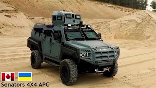 The Ukrainian Military Receives 100 Senators 4X4 APC From Canada