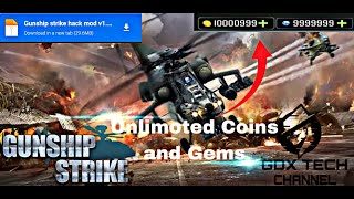 Gunship strike 3D hack mod | (free download Unlimited Coins and Gems) | 100% working mod apk screenshot 5