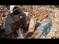Removing Honey from the Hives in the Nomadic Way_ The nomadic lifestyle of Iran