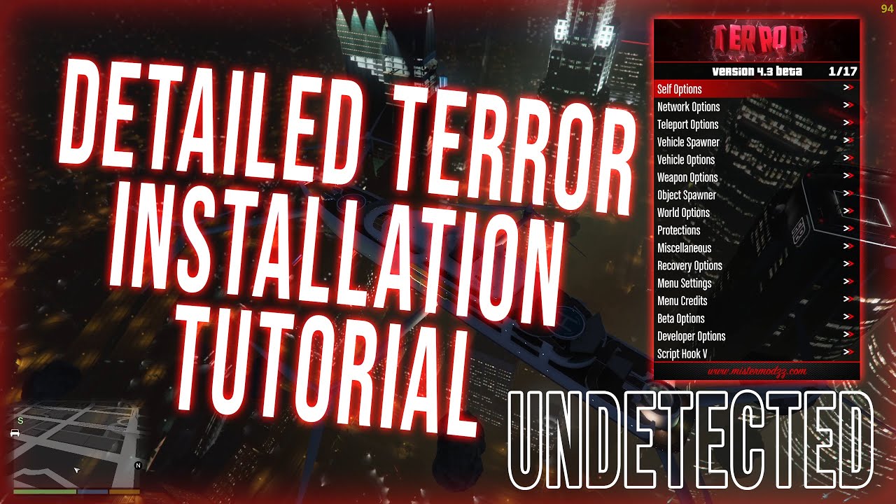 Terror mod menu for GTA 5: Installation, features, and more