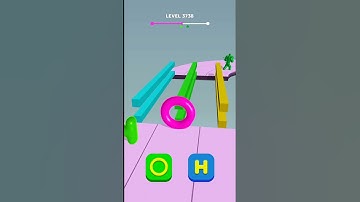 Best fun game ever (Blob Shifter 3D) level-3738 #games #shorts