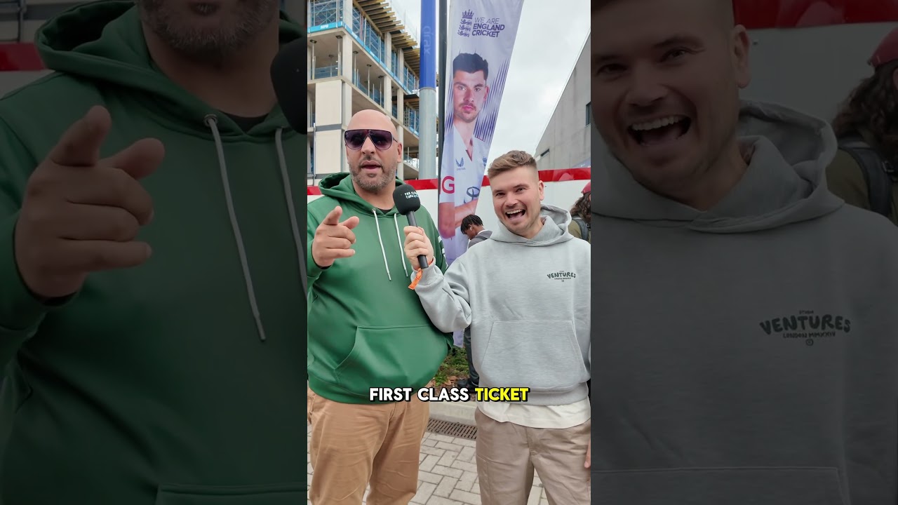 We're at Edgbaston and we asked Pakistan Cricket Fans what they thought of that batting performance!