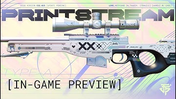 Counter-Strike 2: AWP | PRINTSTREAM [TYPE-𝓐] | IN-GAME PREVIEW
