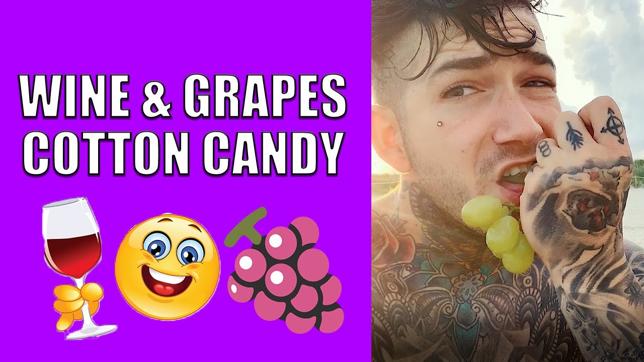 Wine & Cotton Candy Grapes before Dorian Hurricane Alexei & Geidys
