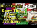 Which organic fertilizer should you buy for your vegetable garden dont get fooled or ripped off