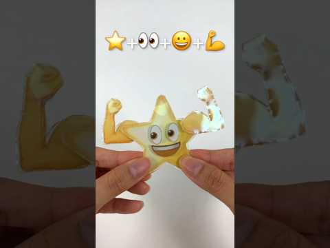 ⭐+👀+😀+💪 이모지 믹스_Emoji Mixing <strong>with</strong> <strong>nano</strong> tape