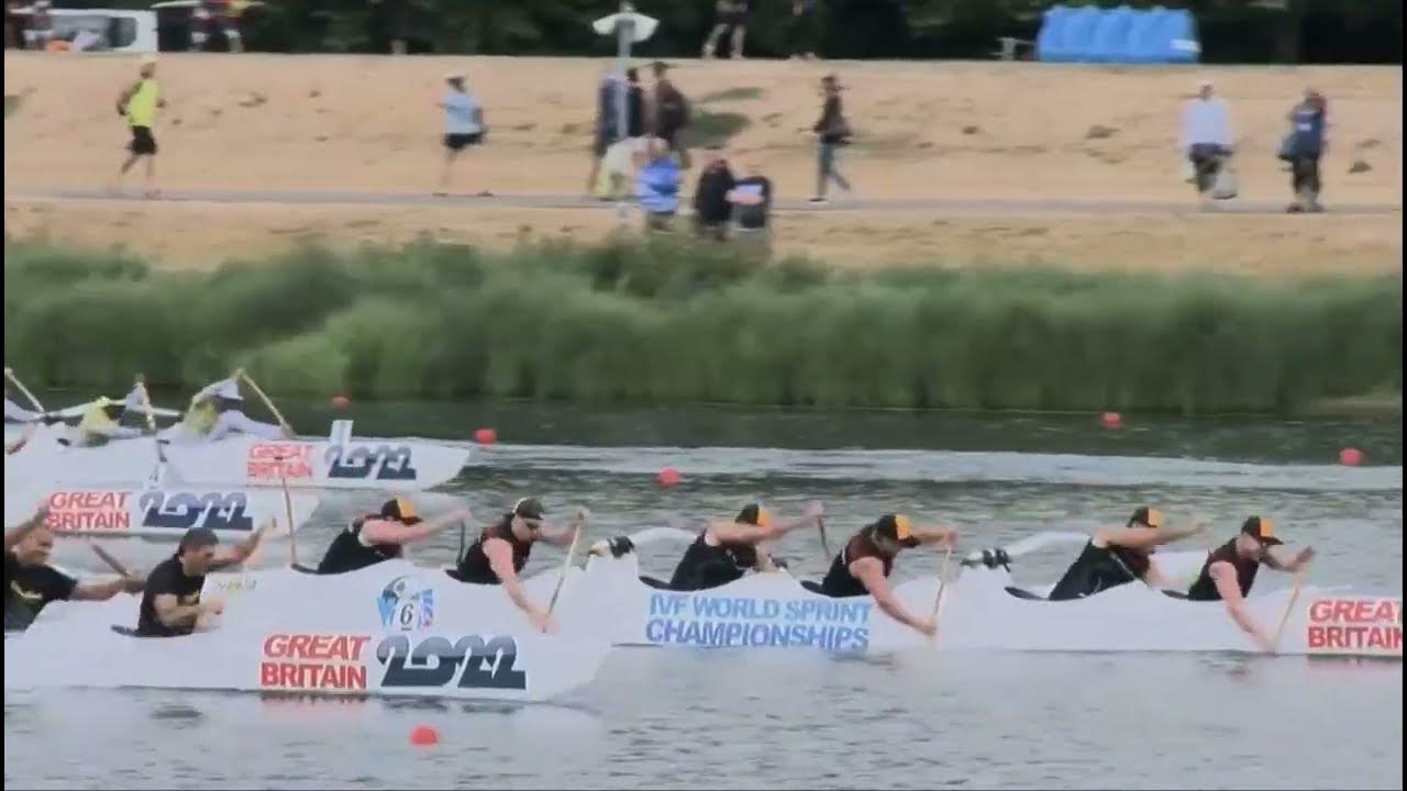 2022 IVF Va'a World Sprint Championships Men V6 M40 500m Final