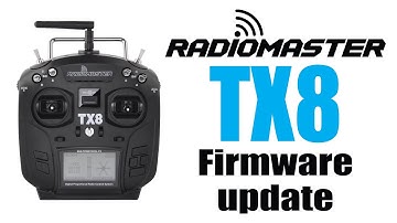RadioMaster TX8 DeviationTX Firmware update How-to