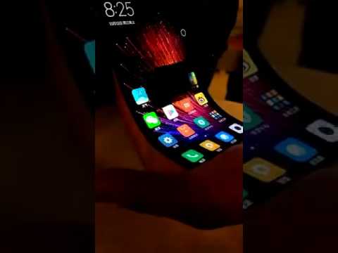 Xiaomi flexible display leaked video